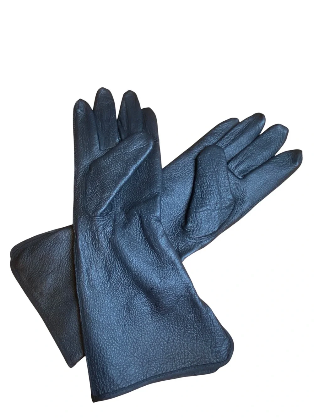 Martha Stewart Long Leather Gardening Gloves SZ S/M
